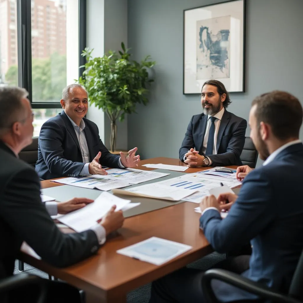 Reunión con clientes