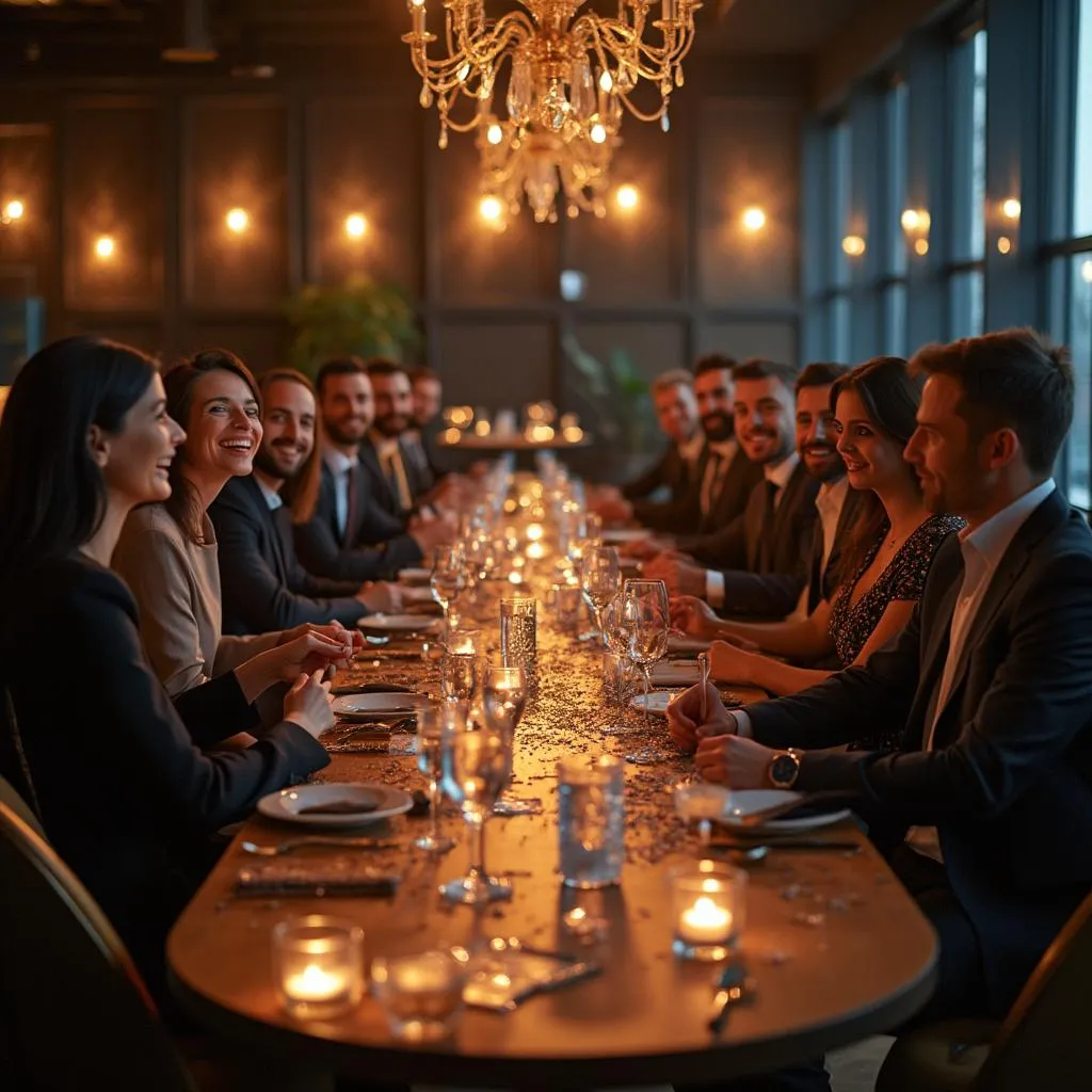 Celebración de aniversario de la empresa